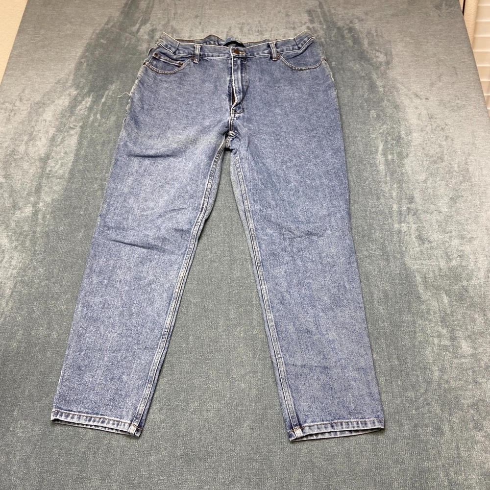 HS Jeans Mens 36x29 Blue Denim Everyday Wear Medium Wash Classic Straight Leg
